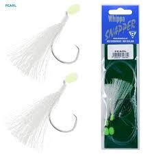 whippa snapper 4/0 pearl 2 x circle hook