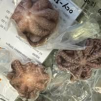 300-500gm vacuum pack Octopus tenticle