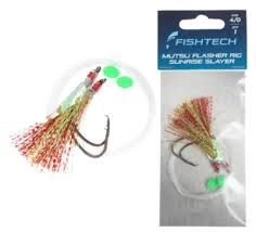 Fishtech flasher rig 6/0 sunrise slayer mutsu