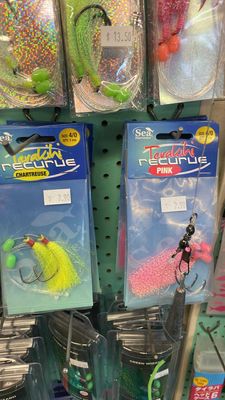 Tarakihi recurve pink 4/0 flasher rig