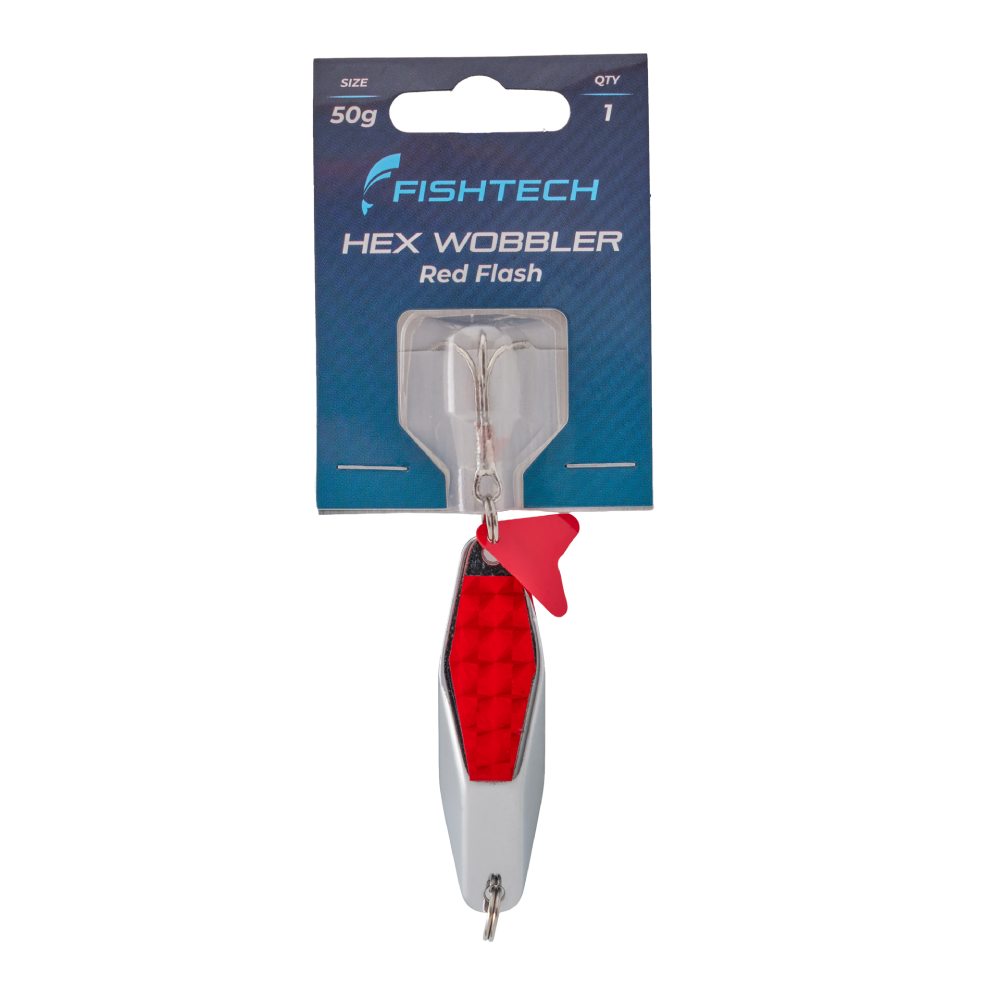 hex wobbler 42gm  red