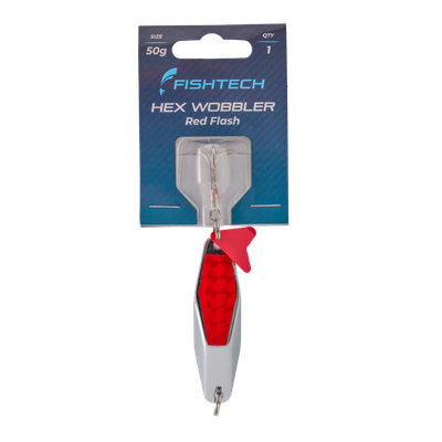 hex wobbler 42gm  red