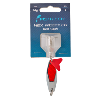 hex wobbler 24gm red