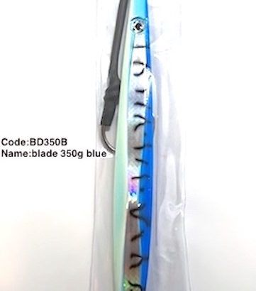 350gm blue blade jig