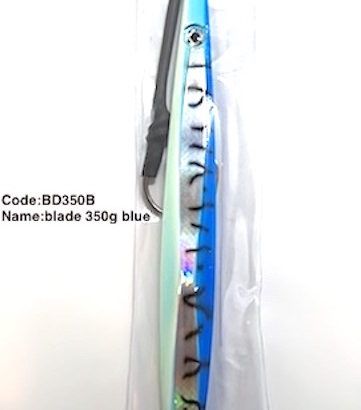 350gm blue blade jig