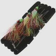 Snapper assassin 3 x 4/0 recurve flasher rig