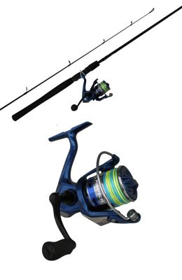 fishtech 3000 spin reel with braid