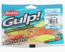 berkley gulp squid vicious 6" orange belly shrimp