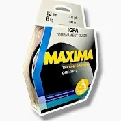 maxima tournament silver IGFA 20lb 10kg 300mtrs