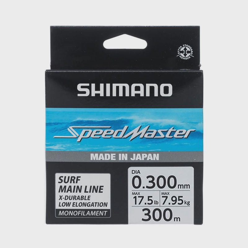 Shimano Speedmaster Surf Monofilament Line - 17.5lb 300m