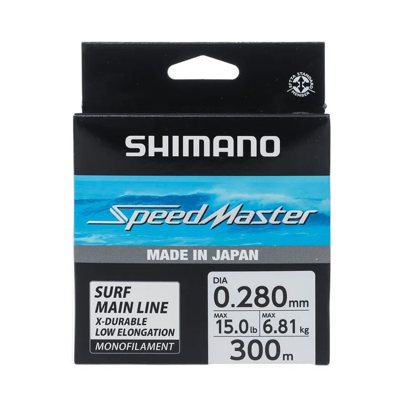 Shimano Speedmaster Surf Monofilament Line - 15lb 300m