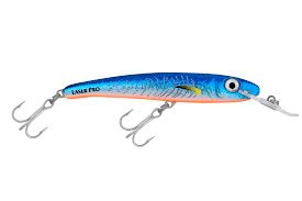 Laser Pro 140DD blue flouro bibbed minnow kingi lure