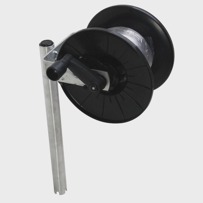 boat longline winder, spike, 100mtr 310lb nylon, stoppers, 25 hooks and traces