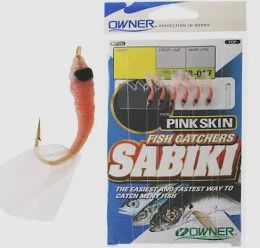 Owner Sabiki #8 shrimp skin