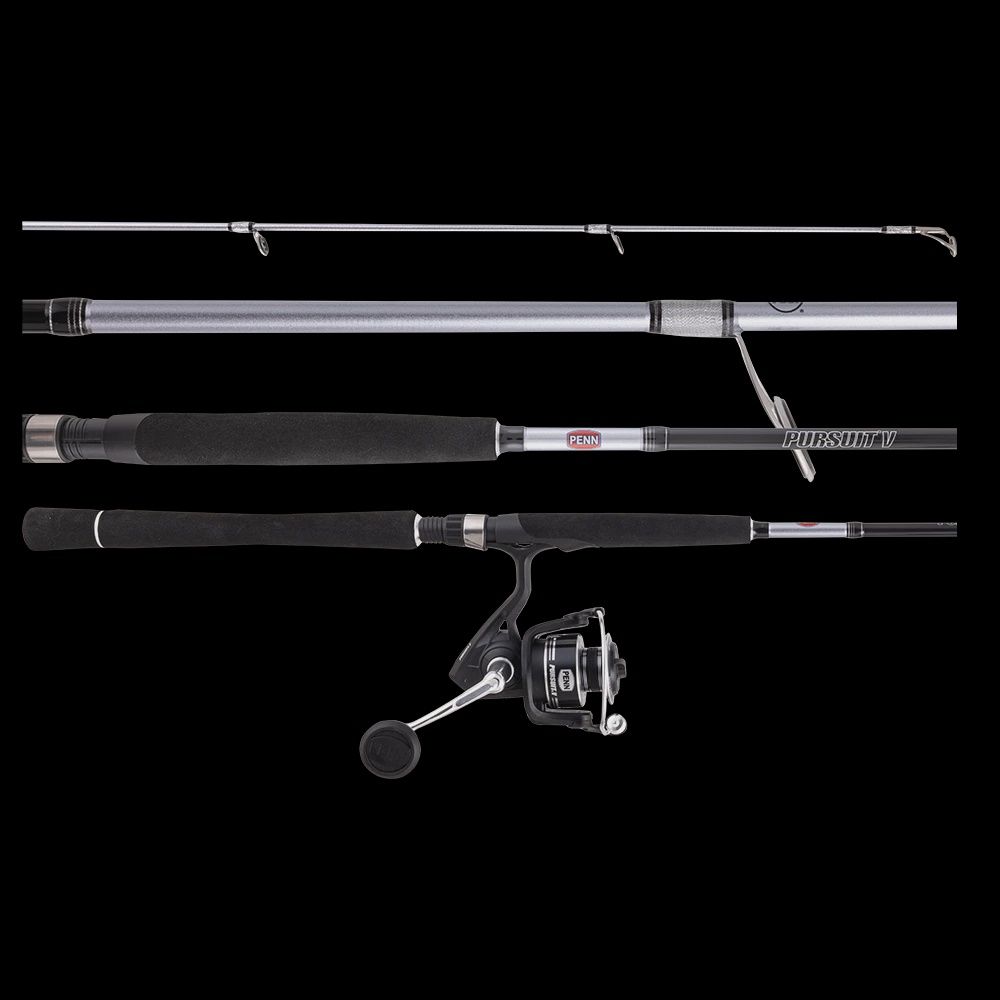 penn pursuit V 3000 travel combo (with case), 3000 reel, 7ft 4-8kg 2pce medium  spin rod