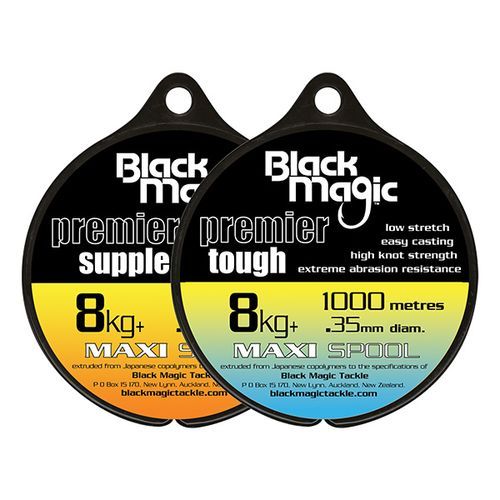 black magic premiere tough nylon 20kg  0.55mm 405mtr