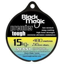 black magic premiere tough nylon 15kg 0.5mm 480mtr