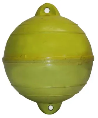 Float yellow hard plastic 6"