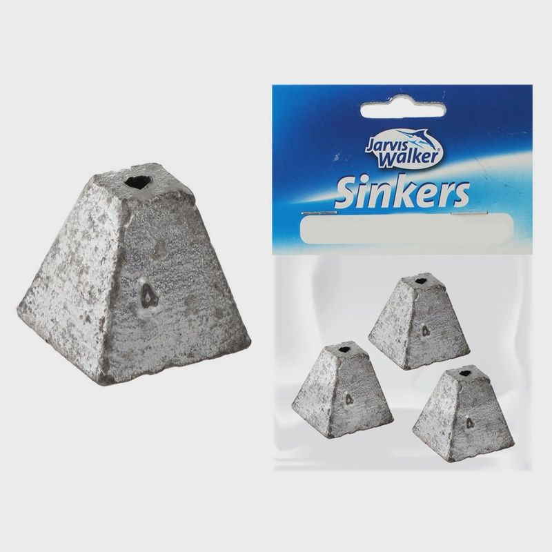 4oz pyramid sinker x 3