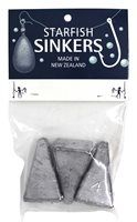 3oz pyramid sinker x 4
