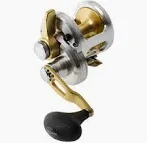 Talica 12 LEVER DRAG reel and shimano backbone 5ft5 24kg (200-300g) (comes with free 50lb wind-on leader)