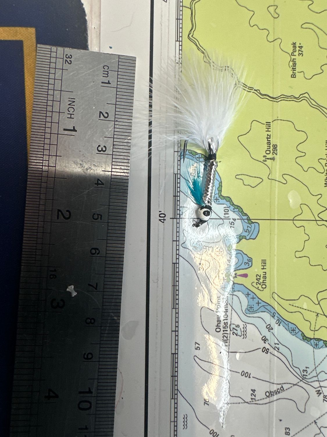 Plf salt water fly 5cm #1 hook