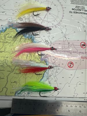 Plf Salt water fly 10cm, 3/0