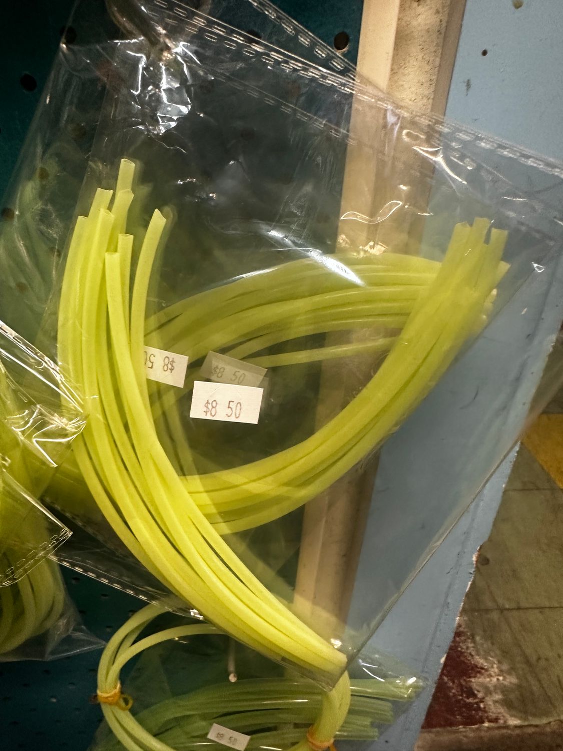 lumo tube 3mm 10 x 20cm strips