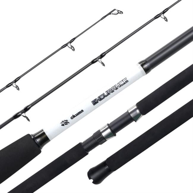 okuma endurance 8ft 2pce 6-10kg rod
