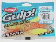 Gulp Squid Vicious Orange Tiger