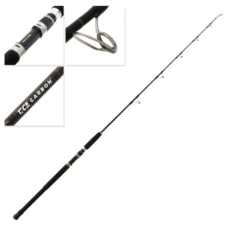 TLD 15 lever drag reel / tica pe 4-8, 5ft6 trigger grip carbon rod (with free 300mtr tasline  braid)