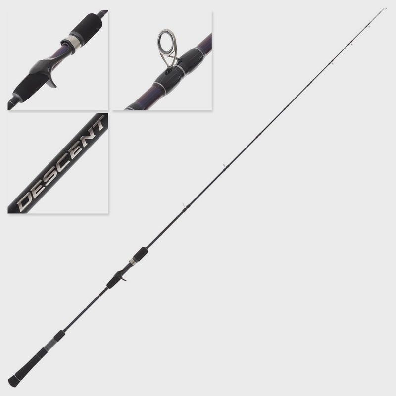 Shimano Descent Type J Spiral Wrap OH Slow Jig Rod 5ft 8in PE4 Max 250g 1pc