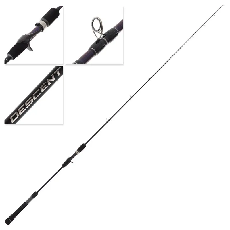 Shimano Descent Type J Spiral Wrap OH Slow Jig Rod 5ft 8in PE4 Max 250g 1pc