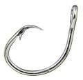 16/o circle hooks x 5 (stainless)