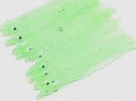 Needle fish squid skirts 90mm / 10 pack lumo