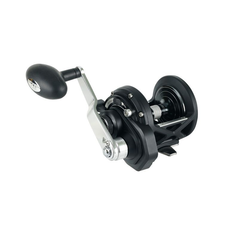 Tica Magma bling rod blue PE5 6ft 1pce / Tica OX10 lever drag (spooled with 300mtrs 50lb tasline braid)