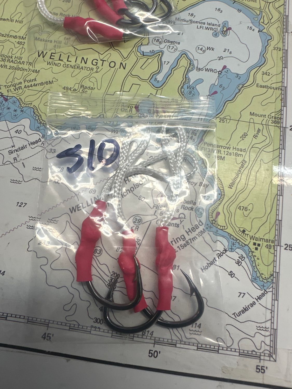 Plf single assist hook 5/0 x 3