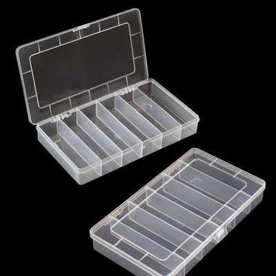 6 compartment tackle box - 190mm x 100mm