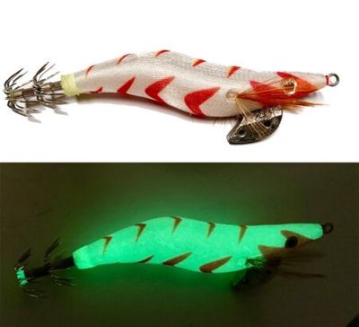 Squid jig 2.5" lumo
