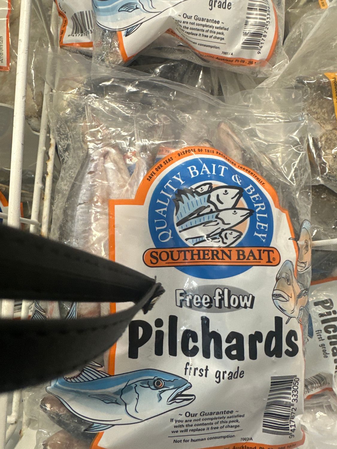 2kg freeflow 1st grade pilchards (32 -36 per bag)