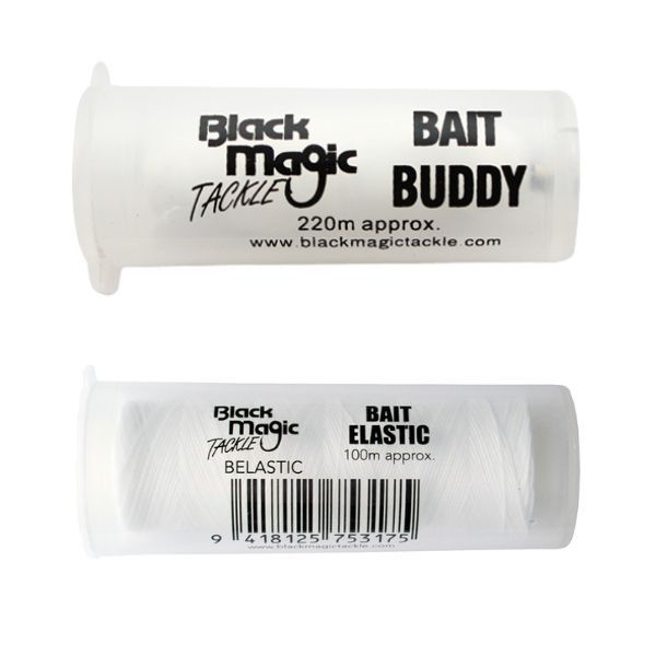 Black magic bait buddy elastic 220mtr thin x 3pack