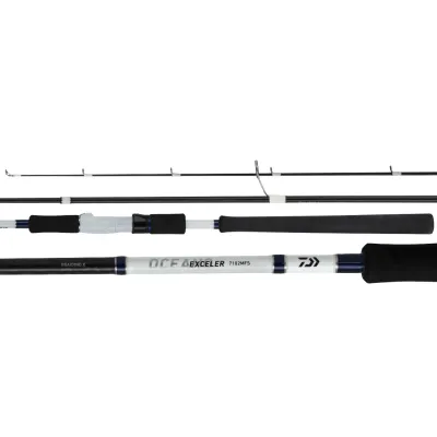 Daiwa Exeler Oceano 8ft 2pce landbased rod PE 6-8, 150-300gm