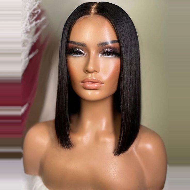 14"4x4 Human Hair laceclosure wig .