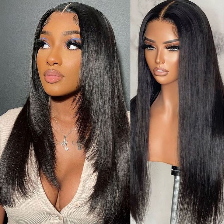 20" 4x4 lace closure human hair wigs .