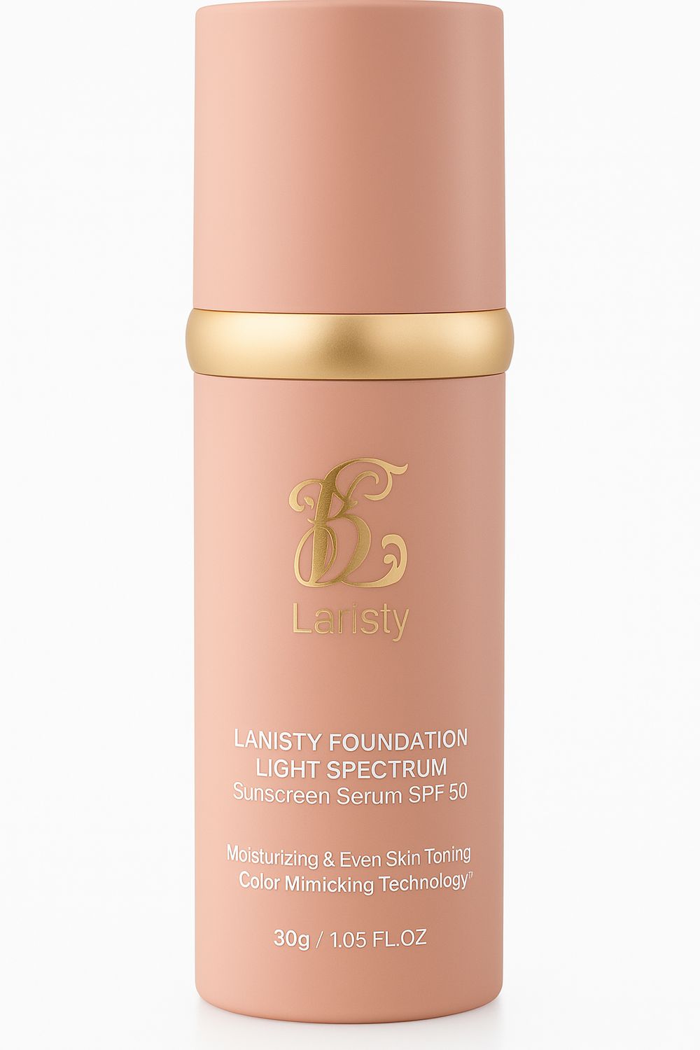 Clarity Lanisty Foundation Light Spectrum SPF 50 — Serum &amp; Sonnenschutz mit perfekter Deckkraft