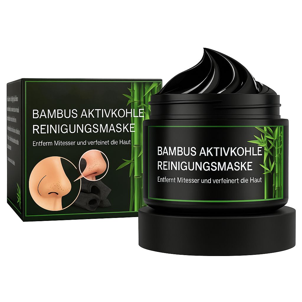Bambus Aktivkohle-Gesichtsmaske