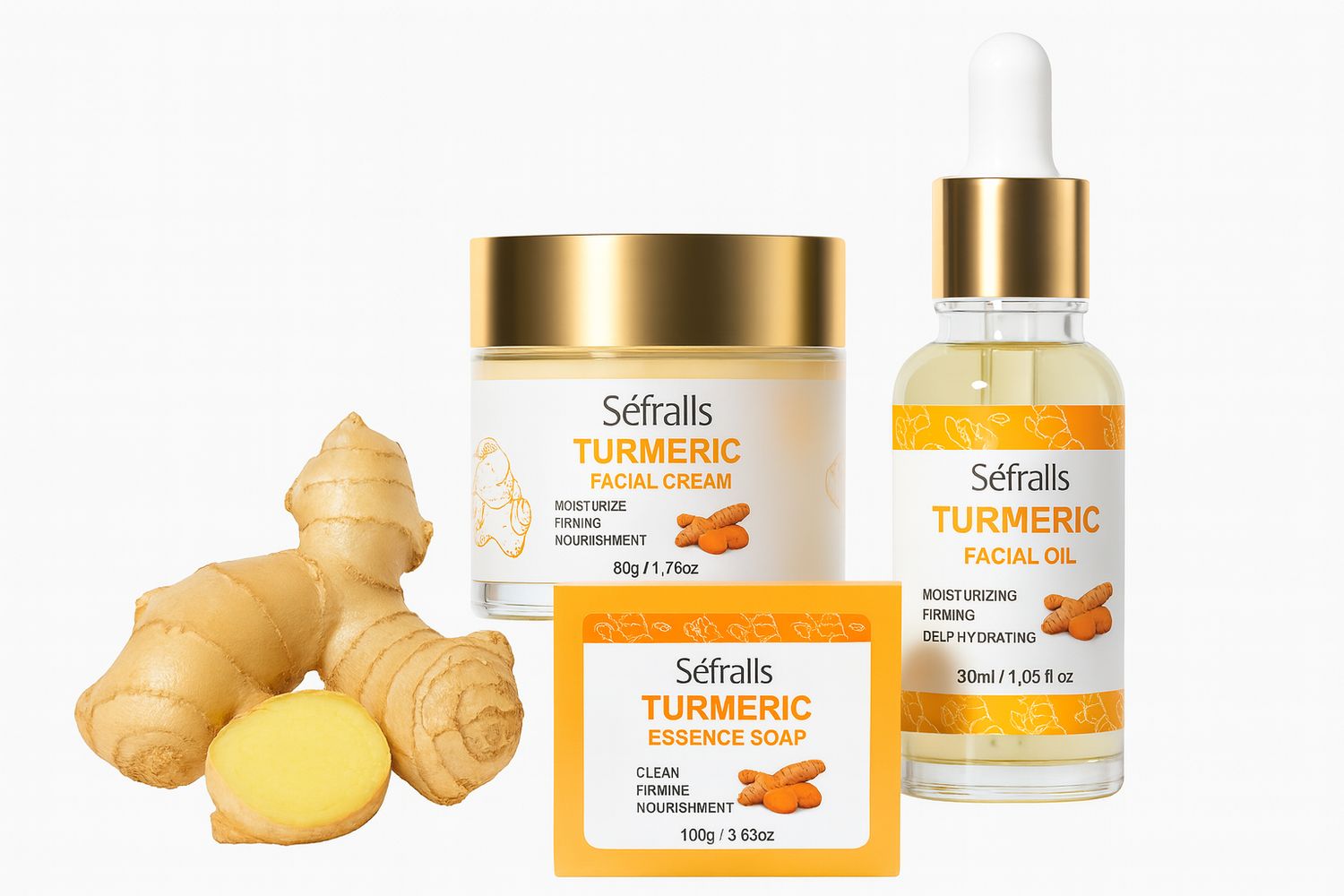 Séfralls TURMERIC ESSENCE SOAP