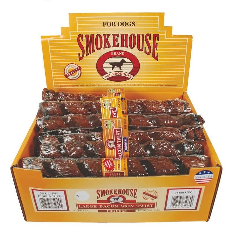 Pork Twist Rawhide (25PK)