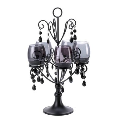 MIDNIGHT ELEGANCE CANDELABRA