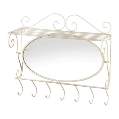 MIRRORED WALL SHELF